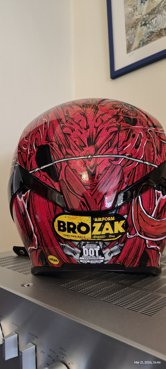 Icon Airform Brozak Motorcycle Helmet Full Face DOT / ECE 22.05