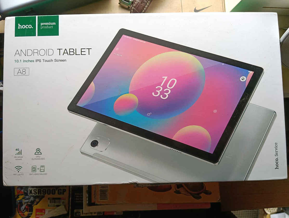 Hoco A8 4G 10.1Zoll Tablet (6GB/128GB) Silber