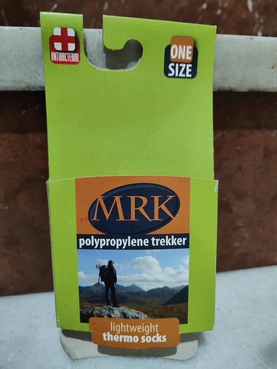 MRK Long Isothermal Hunting Socks in Black color