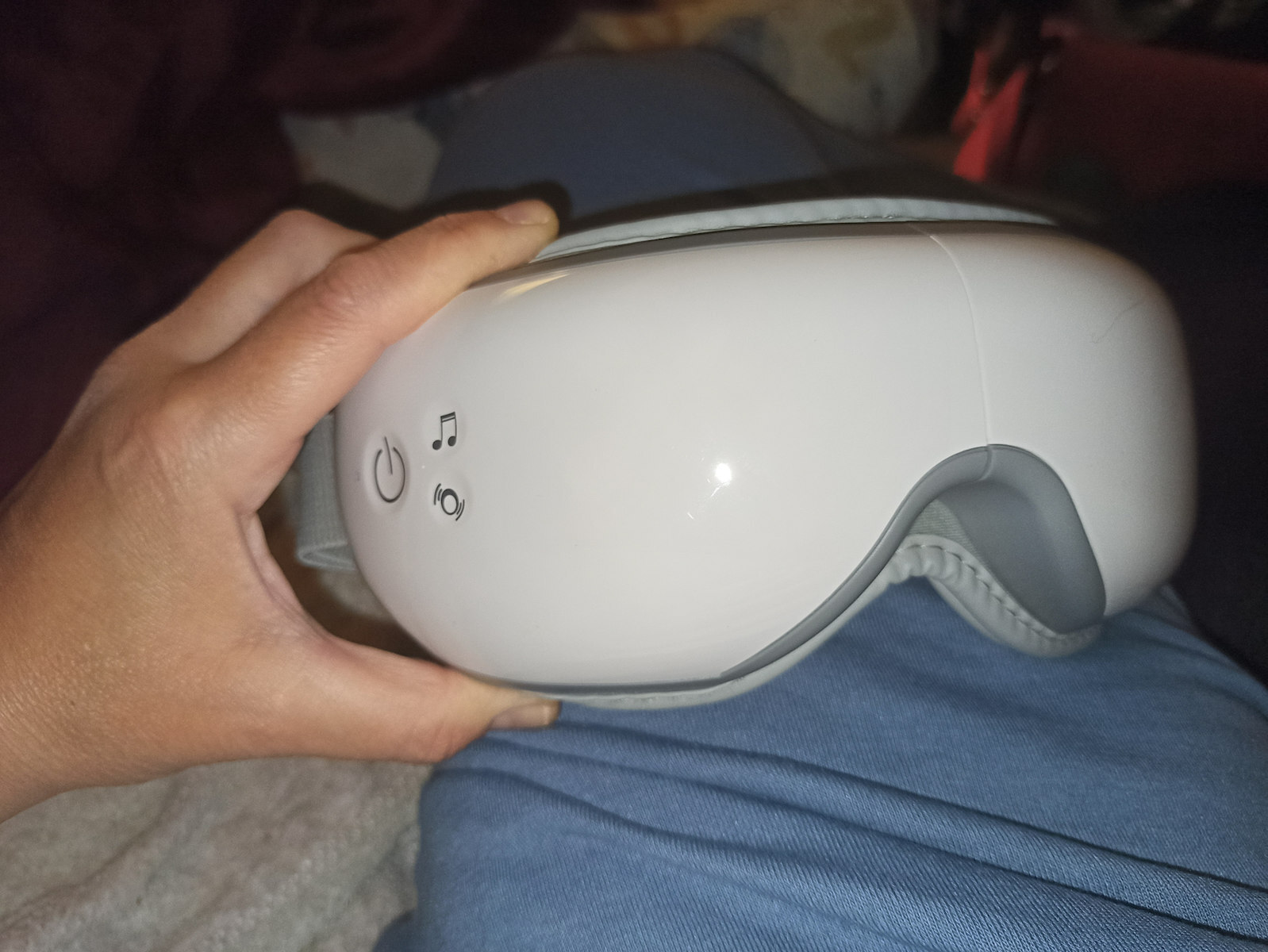 Dispozitiv De Masaj Pentru Ochi Renpho Telecomandă Funcție De Încălzire Masaj Bluetooth Muzică Ochelari De Masaj Reîncărcabili Ameliorarea Durerii Ochi Îmbunătățirea Ochiului Uscat Îmbunătățirea Somnului