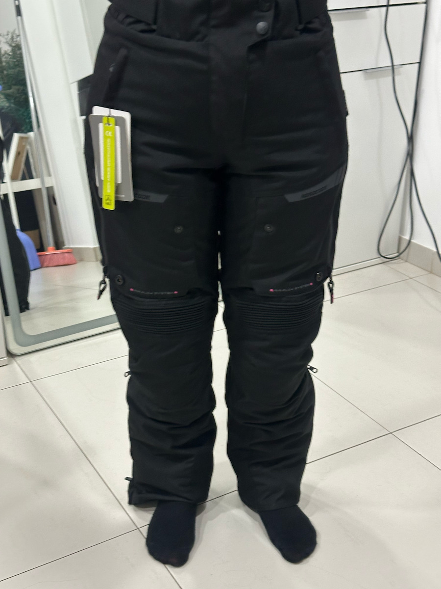 Nordcode Senegal Lady Γυναικείο Παντελόνι Μηχανής 4 Εποχών Αδιάβροχο Μαύρο