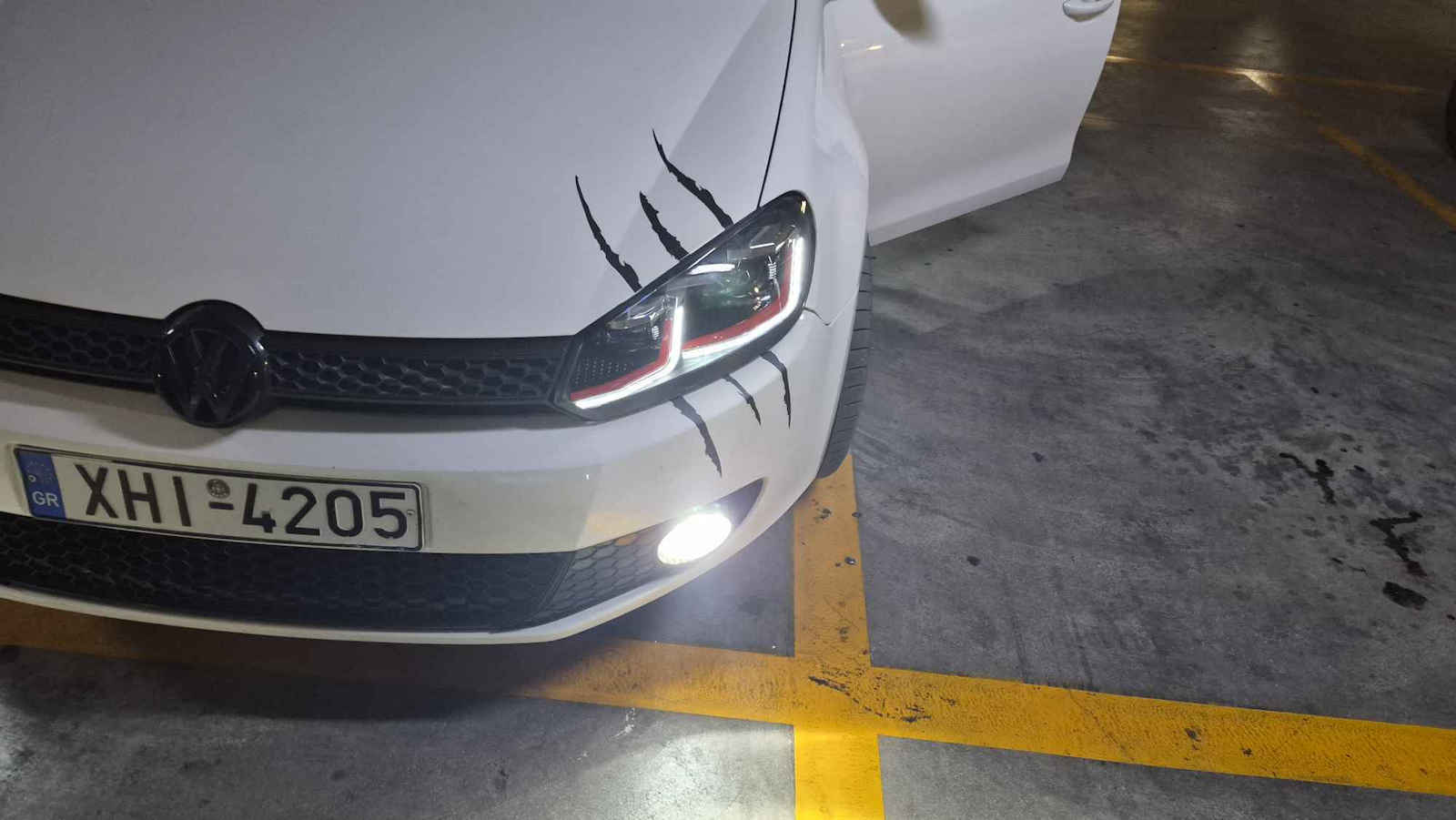Carner Vordere Lichter LED für Volkswagen Golf 2Stück