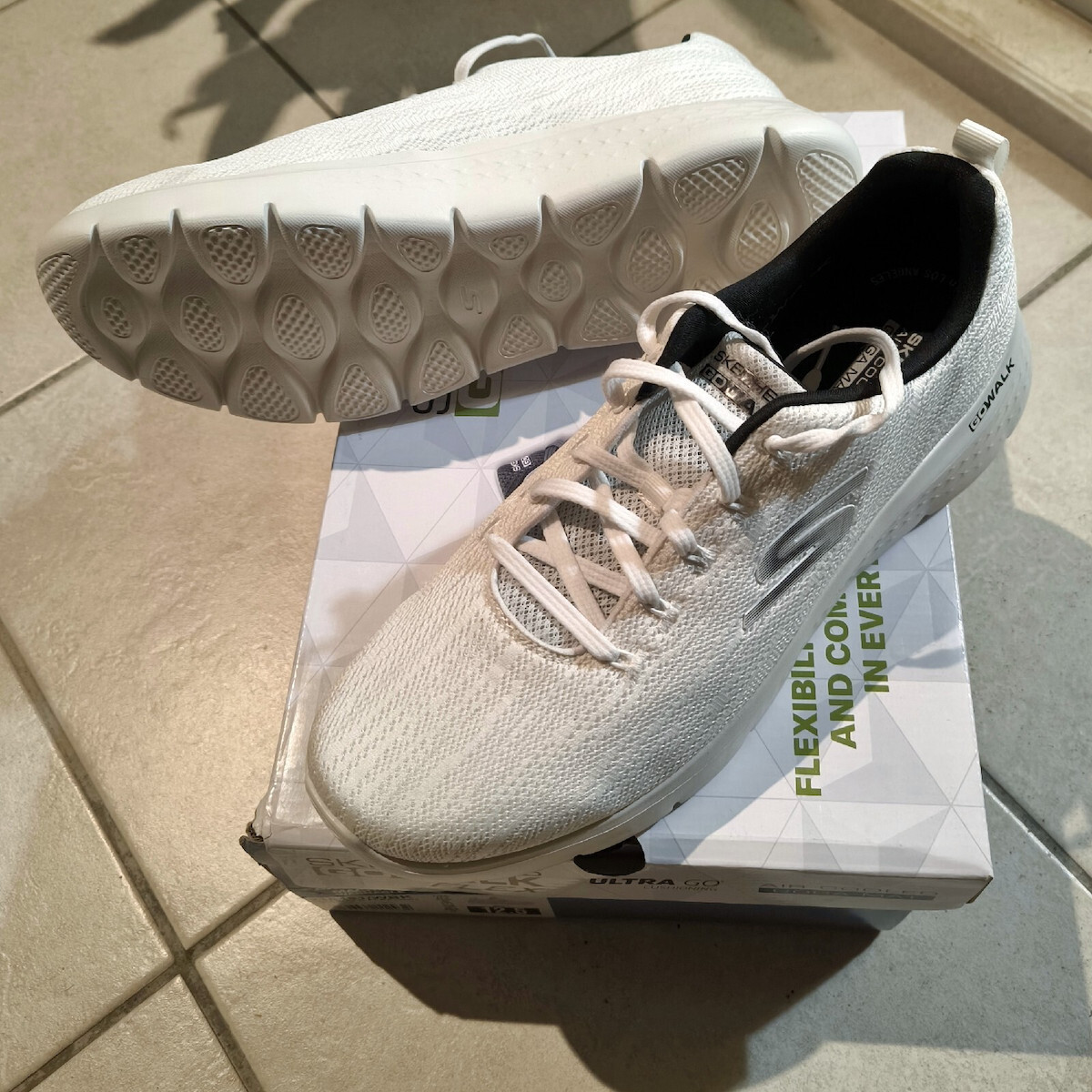 Go Walk Flex Ανδρικά Αθλητικά Παπούτσια Running Μπλε