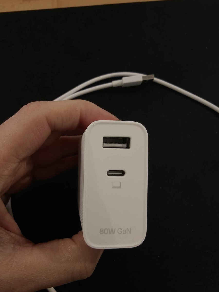 Oppo Φορτιστής Χωρίς Καλώδιο με Θύρα USB-A 80W Λευκός (Supervooc)