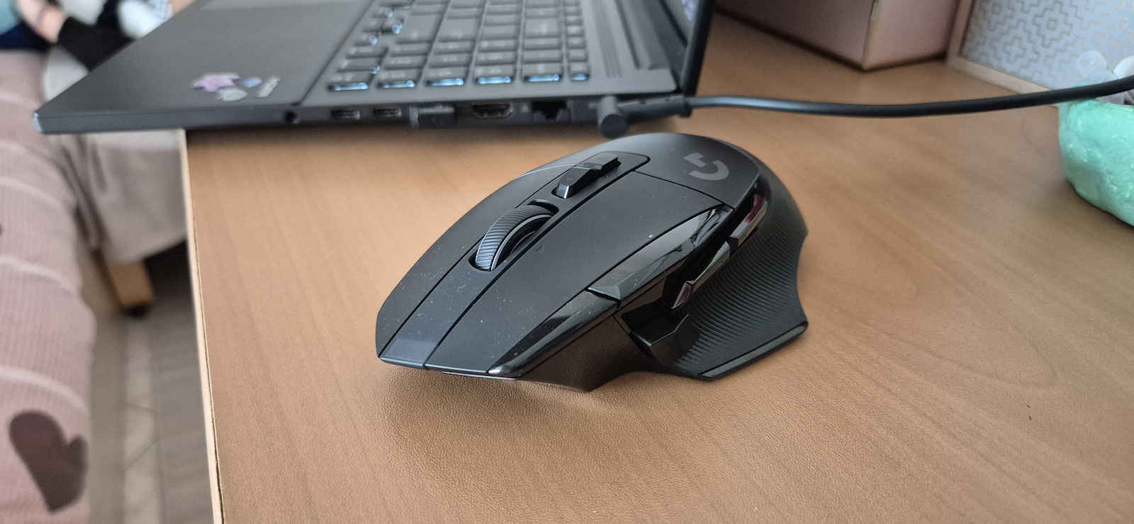 Logitech G502 X Lightspeed Безжична Геймърска Мишка 25600 DPI Черен