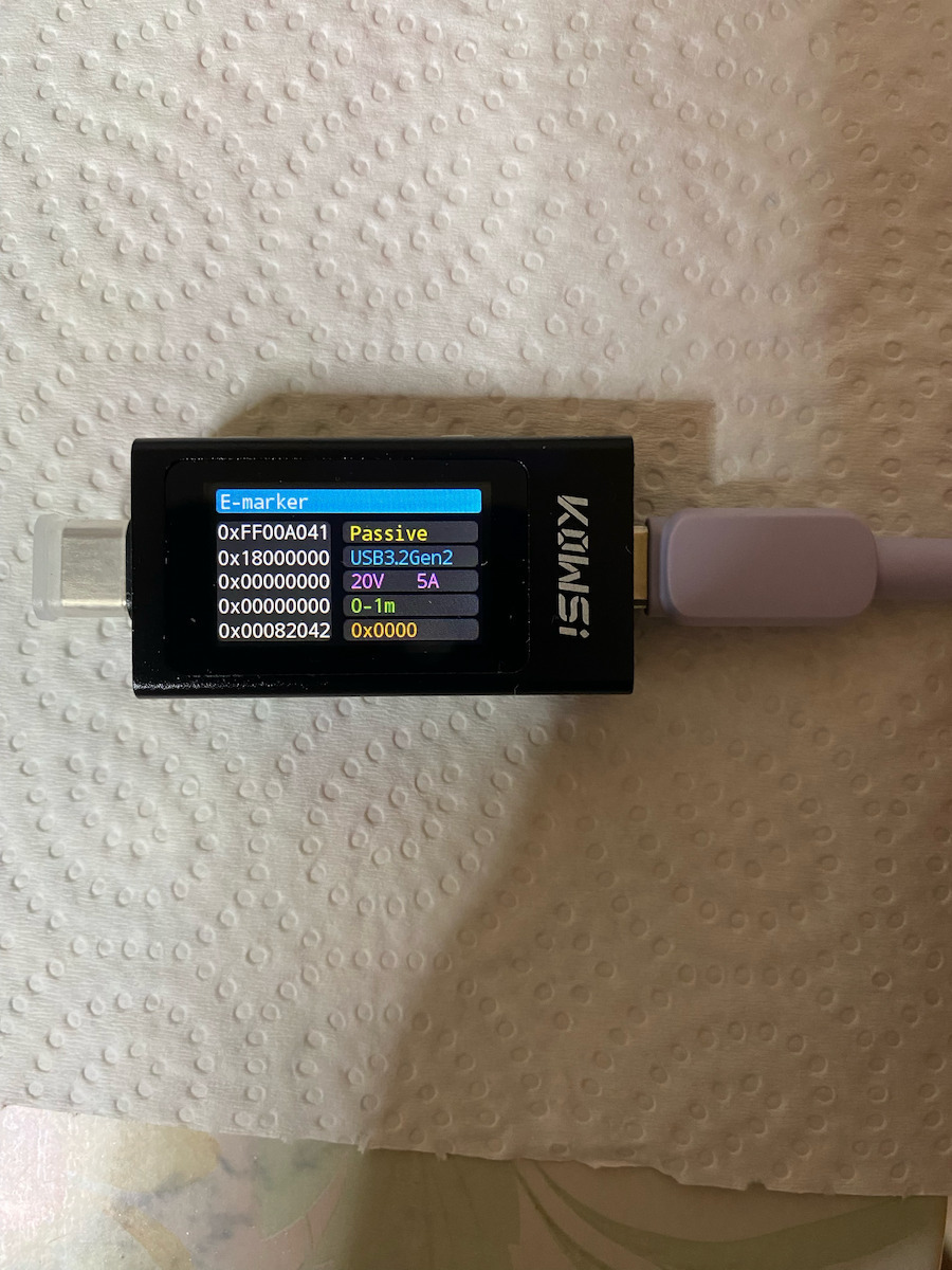Joyroom S-CC100A14 USB 2.0 Cable USB-C male - USB-C 100W PD Μωβ 1.2m