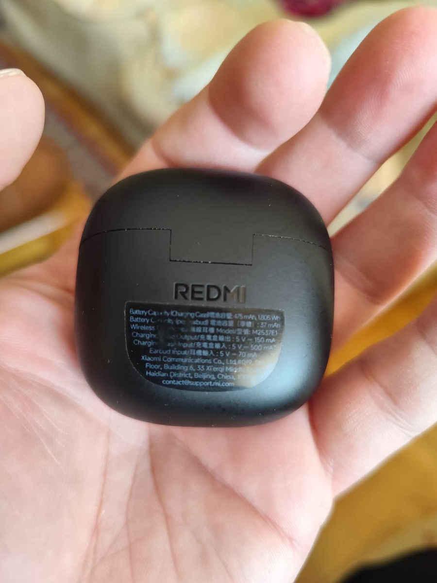 Xiaomi Redmi Buds 8 Active Bluetooth Handsfree Ακουστικά με Αντοχή στον Ιδρώτα και Θήκη Φόρτισης Μαύρα