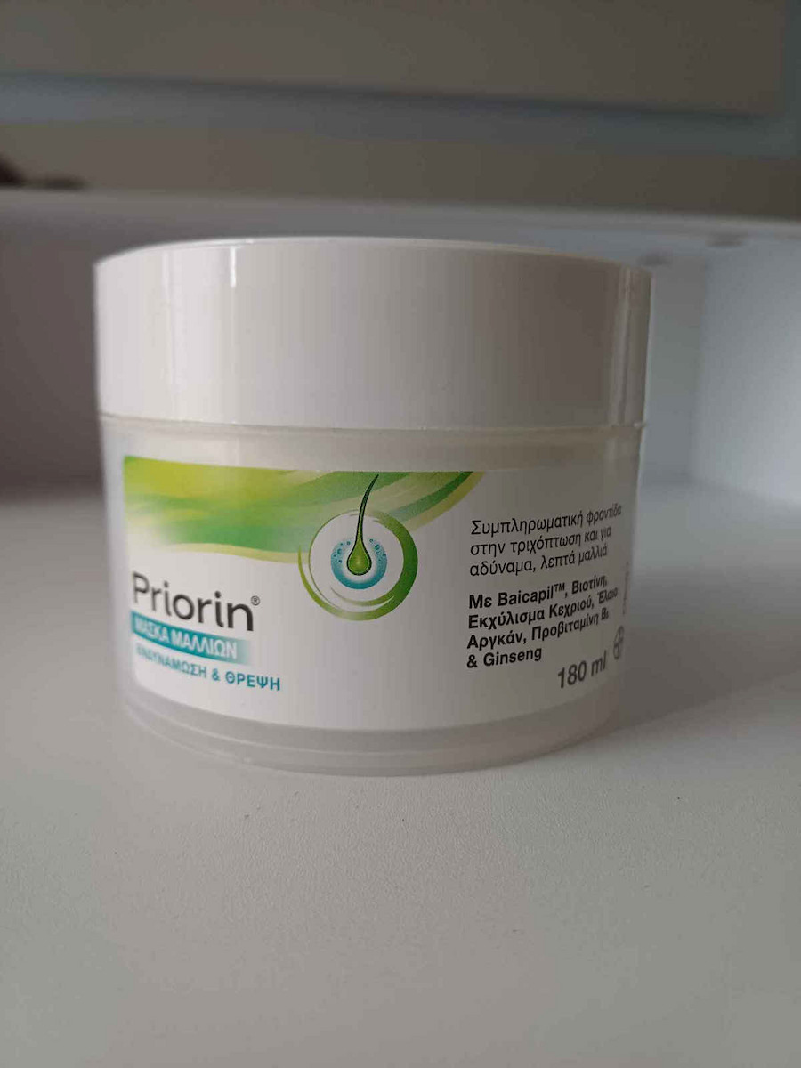 Priorin Μάσκα Μαλλιών με Βιοτίνη και Baicapil 180ml