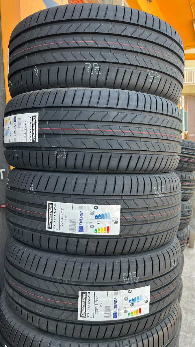 Bridgestone Turanza 6 225/45R17 91Y FSL Summer Tire for Passenger Car