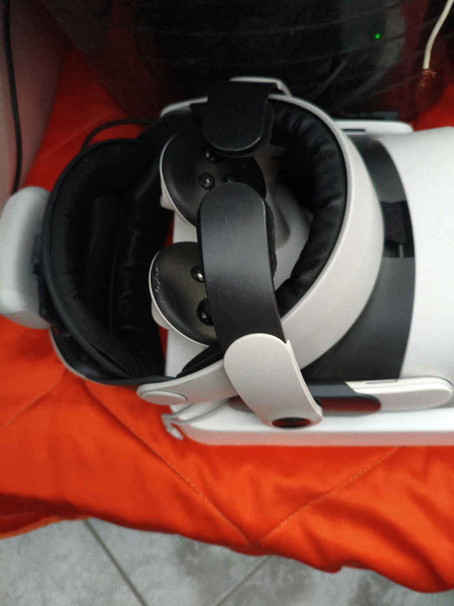 BOBOVR Battery Strap για Meta Quest 3 σε Λευκό χρώμα