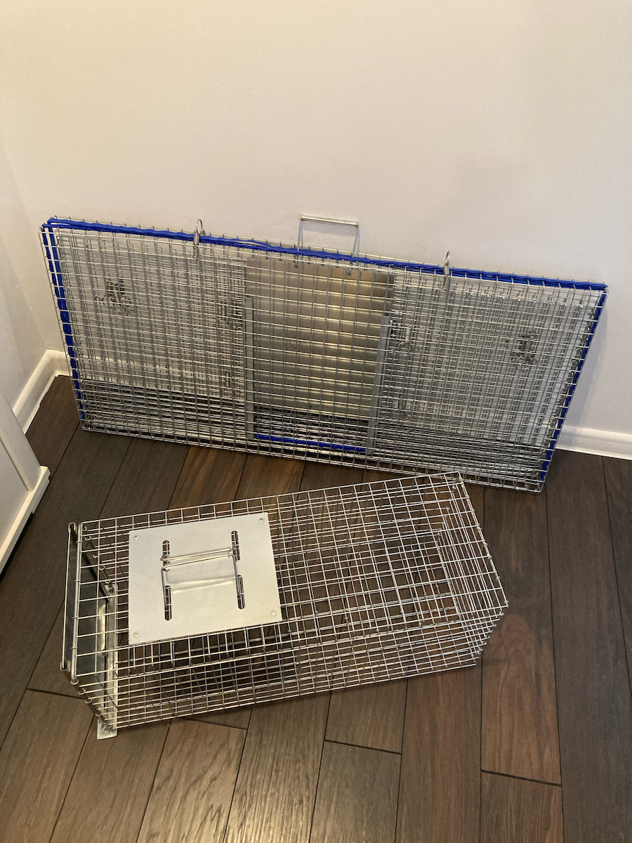Foldable Cat Trap For Mass Trapping