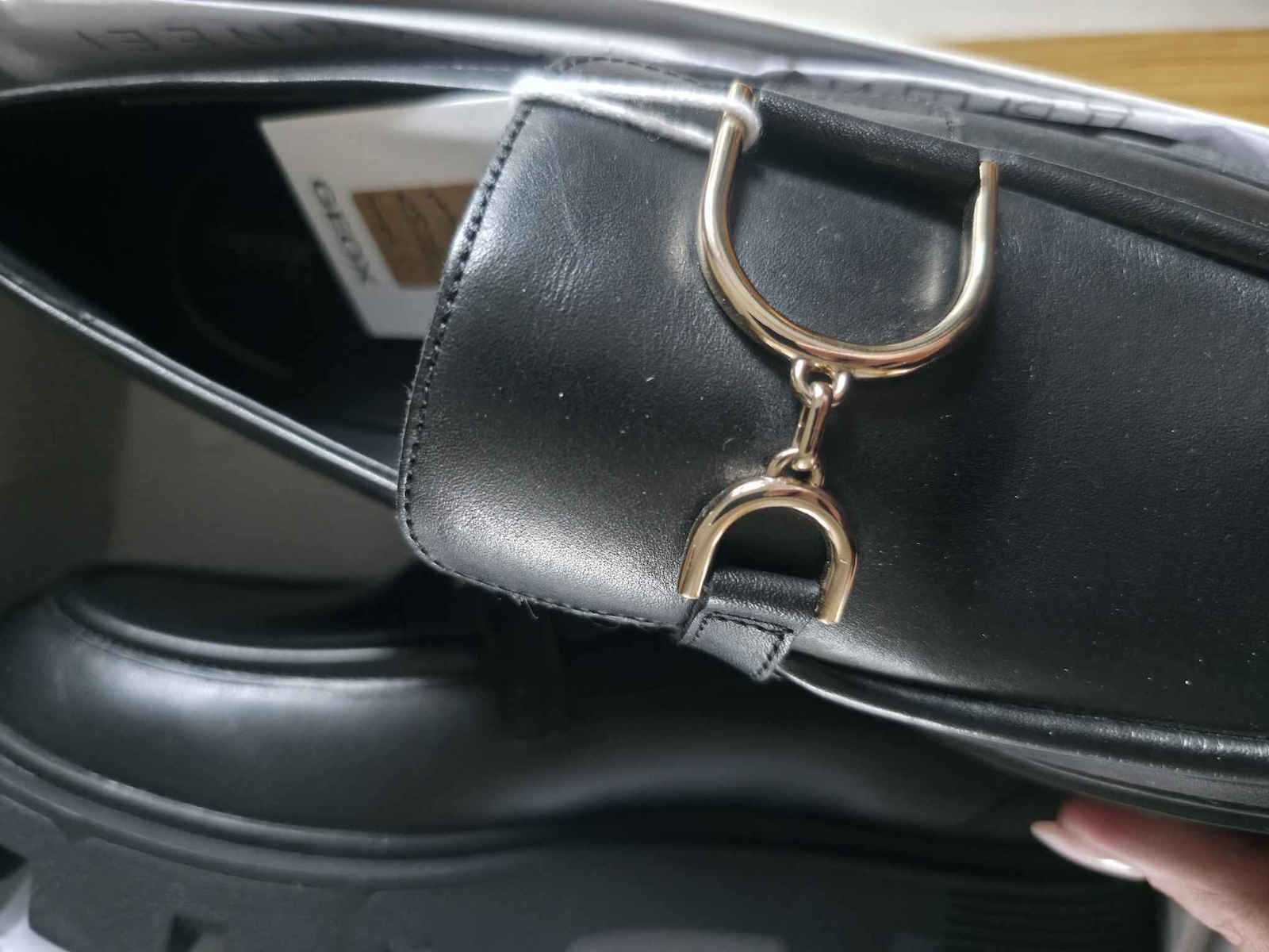 D Vilde Damen Mokassins in Schwarz Farbe