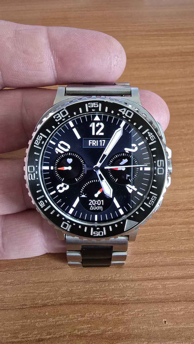Spigen Tune Pro Diver Bezel Protector in Black color for SAMSUNG GALAXY WATCH 8 CLASSIC (46 MM)