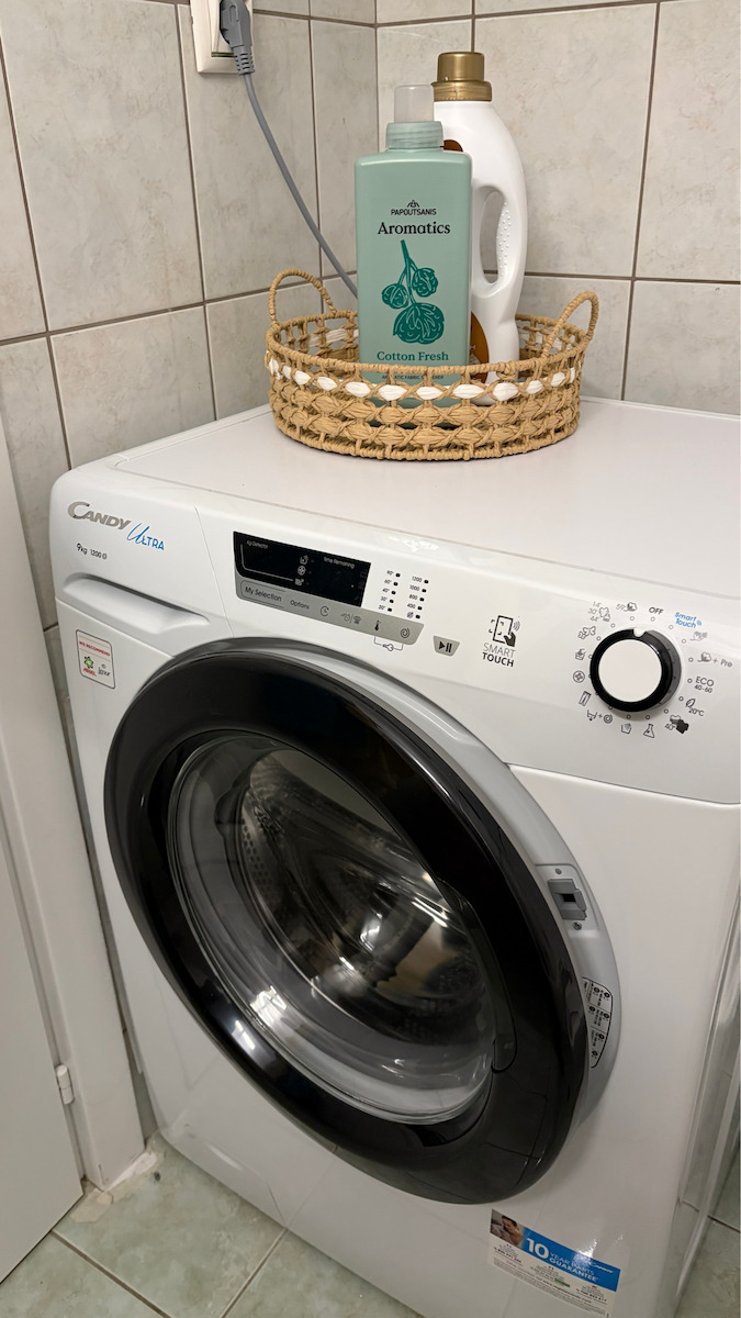 Candy Πλυντήριο Ρούχων 9kg 1200 Στροφών Smart Touch HCU1292DWB4/1-S