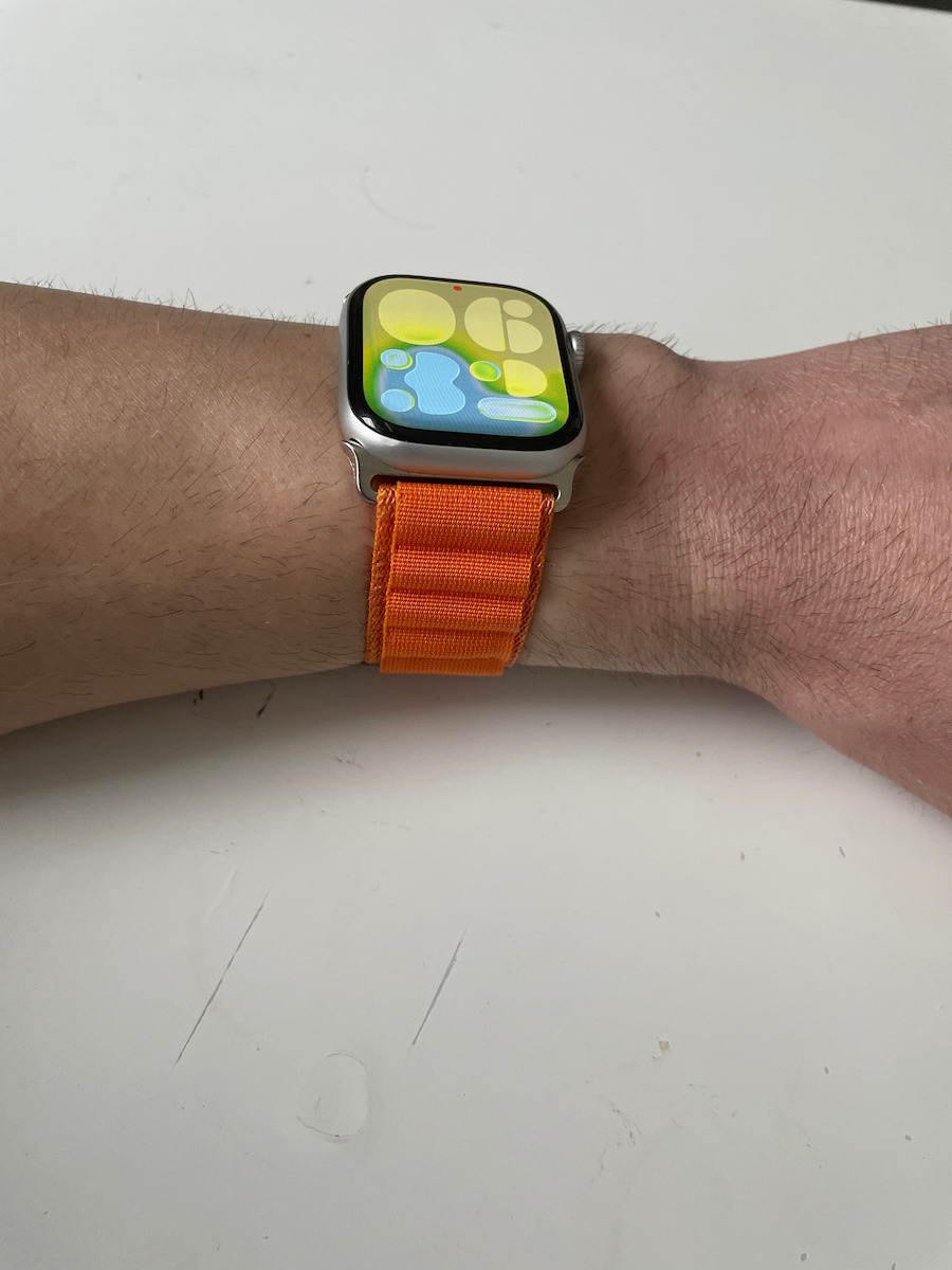 Tech-Protect Pro Каишка Текстил Оранжев (Apple Watch 38/40/41/42mm)