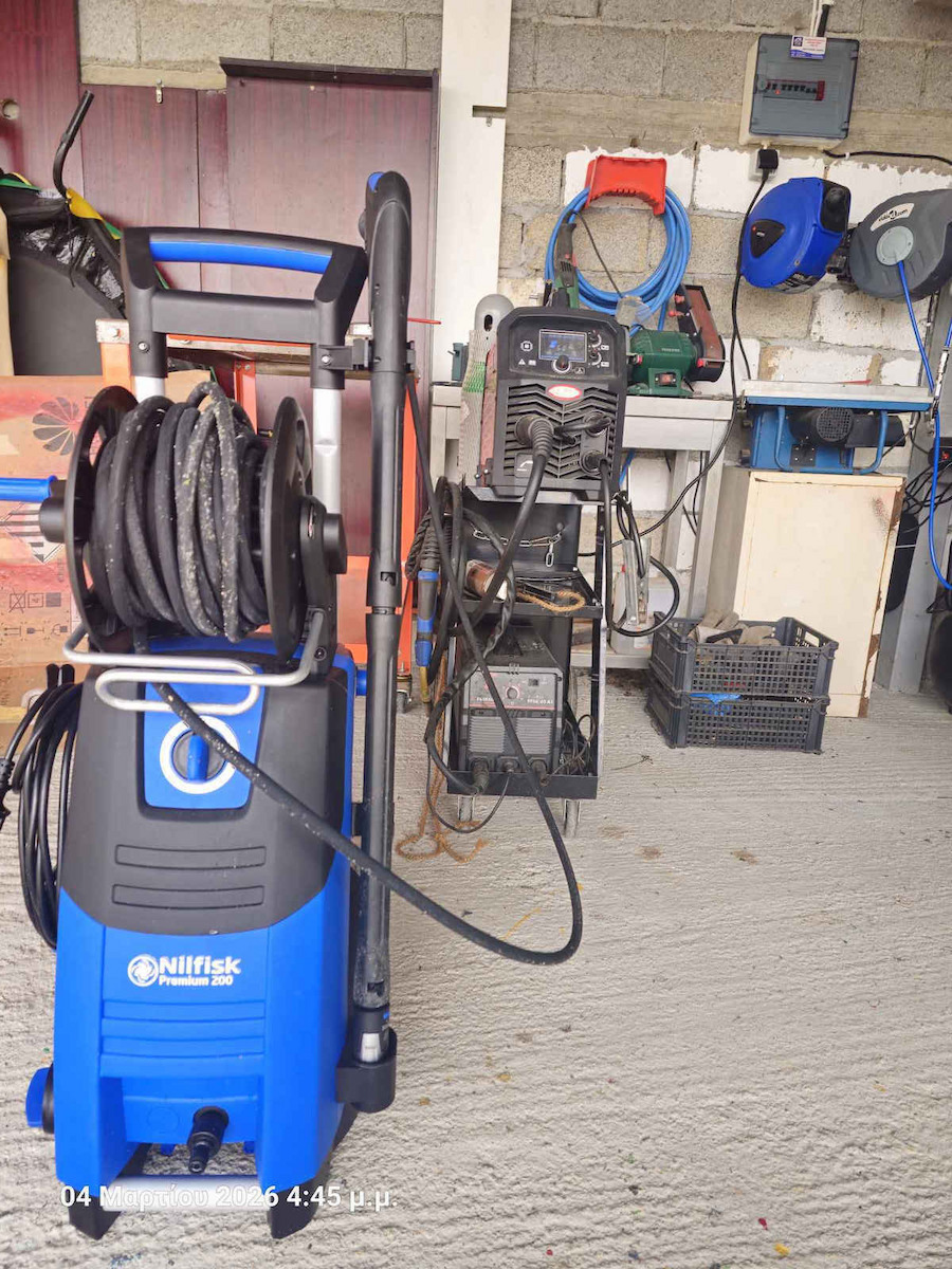 Nilfisk Premium 200-15 EU Pressure Washer Electric 3300W with Pressure 200bar and Metal Pump