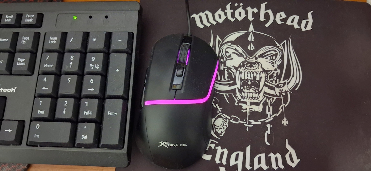 Xtrike Me GM-322 RGB Gaming Ποντίκι 3600 DPI Μαύρο