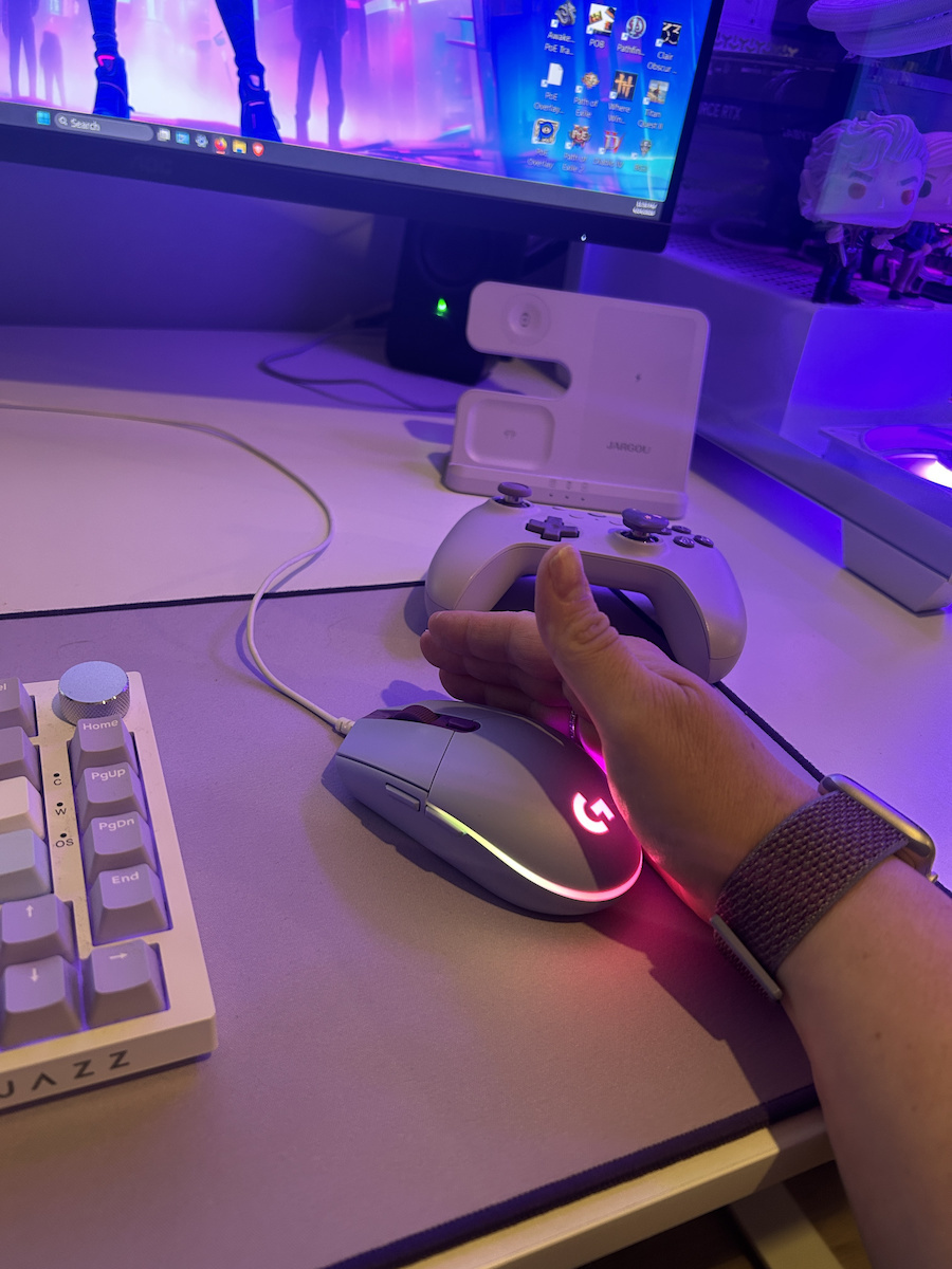 Logitech G203 Lightsync RGB Gaming Ποντίκι 8000 DPI Μαύρο