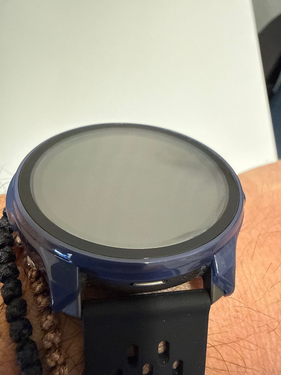 Πλαστική Θήκη με Τζαμάκι σε Μπλε χρώμα για Amazfit Balance 2 (A2429)