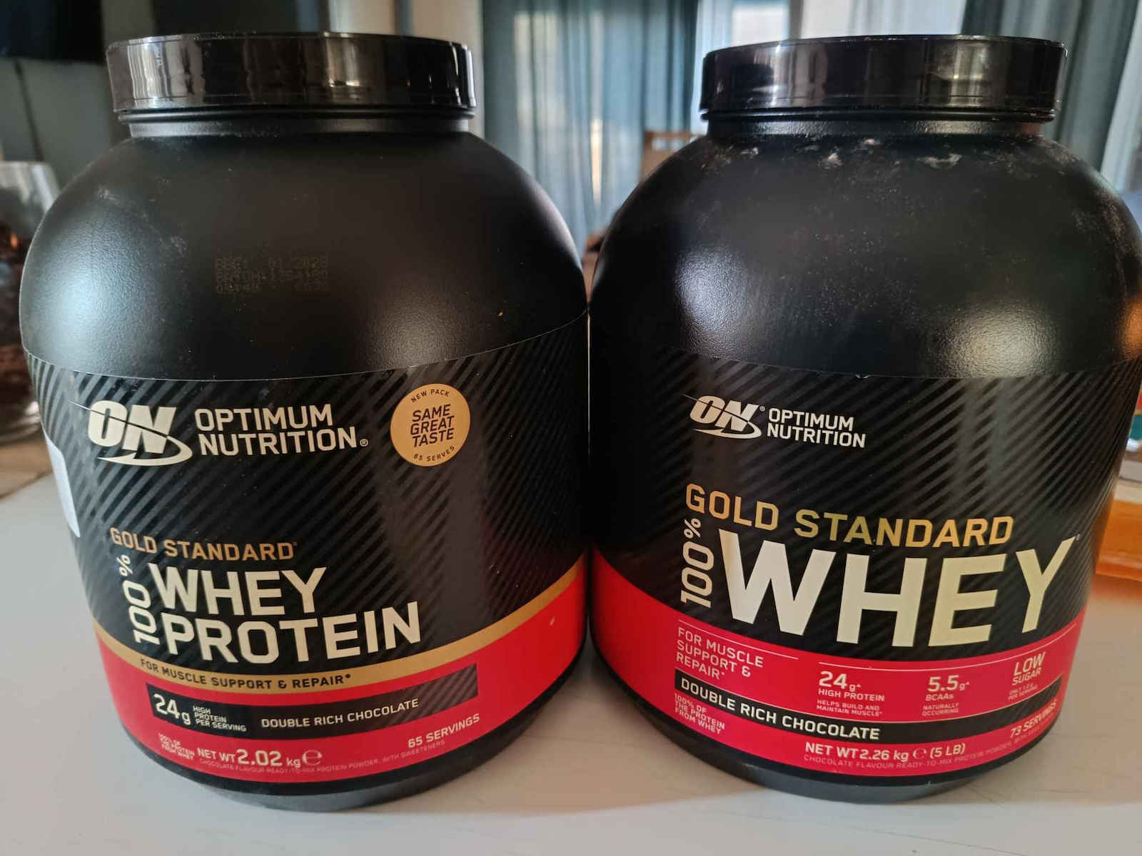 Optimum Nutrition Gold Standard 100% Whey Βιολογική Πρωτεΐνη Ορού Γάλακτος με Γεύση Double Rich Chocolate 2.002kg