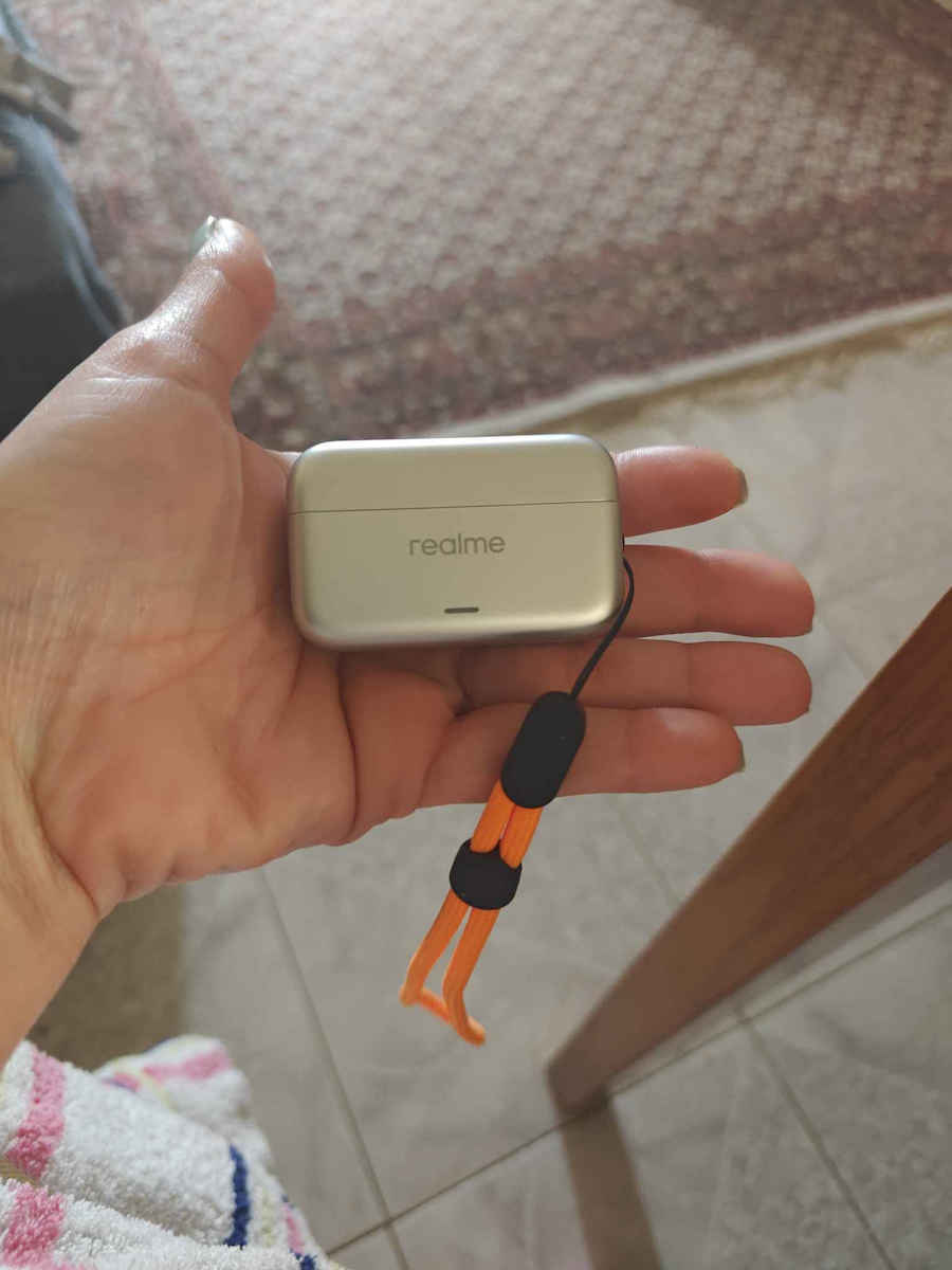 Realme Buds T500 Pro Bluetooth Handsfree Ακουστικά με Αντοχή στον Ιδρώτα και Θήκη Φόρτισης Silver-White
