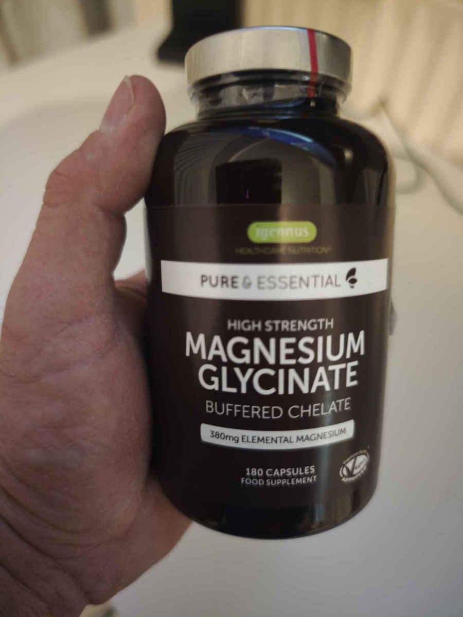 iGennus Pure & Essential Magnesium Glycinate 200mg 180 Mützen
