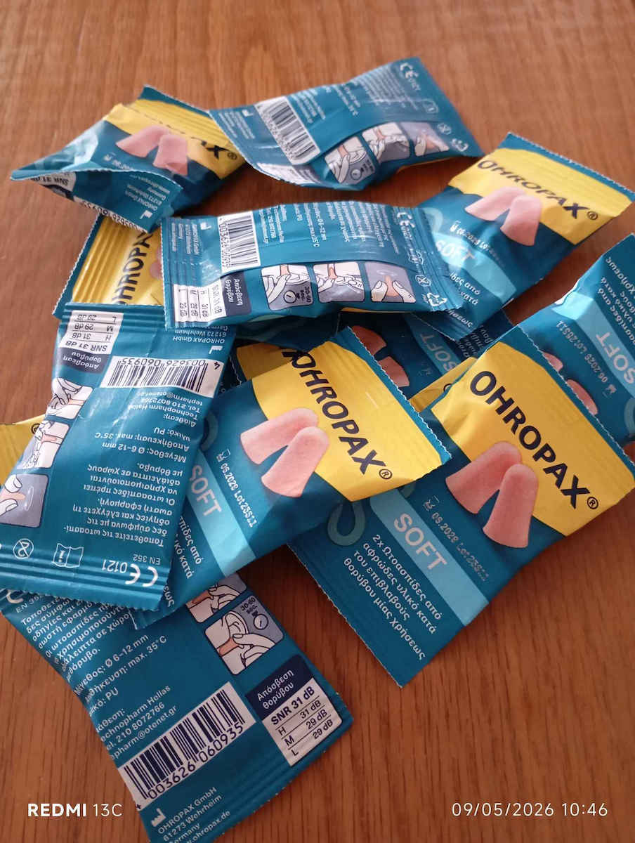 Ohropax Soft Ωτοασπίδες σε Ροζ Χρώμα 2τμχ