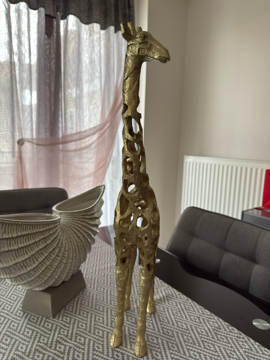 Zen Collection Decorative Polyresin Elephant 24.5x8.7x51.2cm