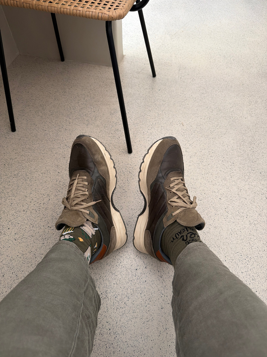 Adidași Pentru Bărbați Cognac Renna