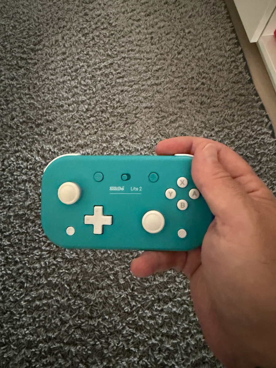 8Bitdo Lite 2 Ασύρματο Gamepad για Android / Switch Ροζ