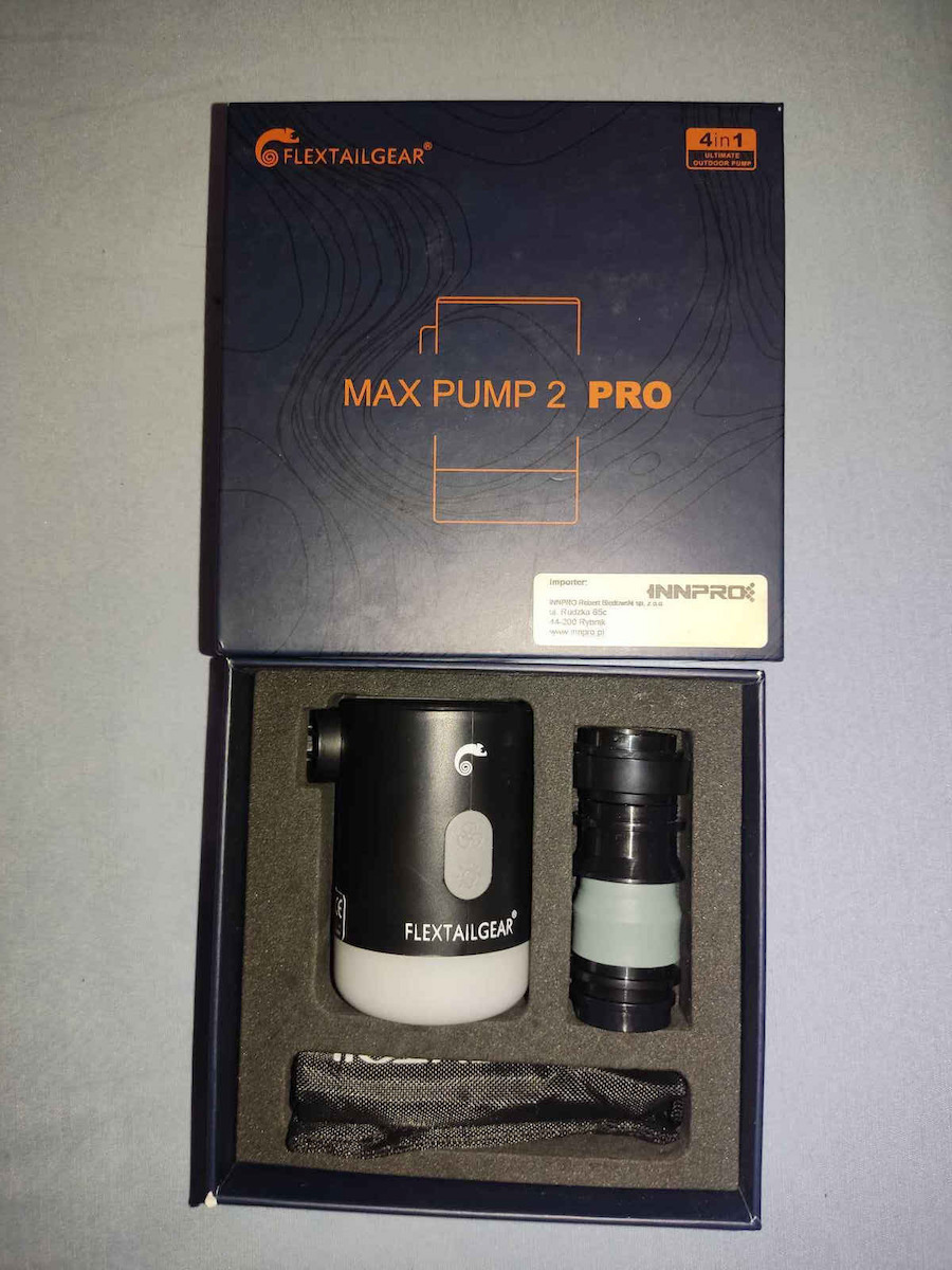 Flextail Flextailgear Max 2 Pro Electric Pump for Inflatables