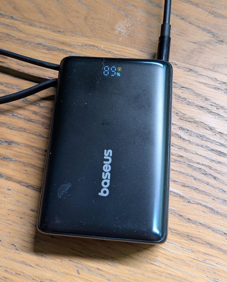 Baseus PicoGo Power Bank 10000mAh 45W με Θύρα USB-C Λευκό