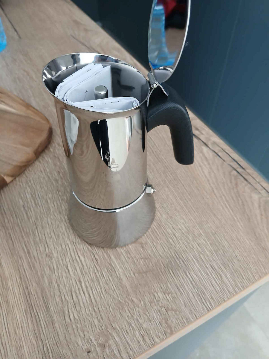 Bialetti Venus Briki Espresso 4 Căni Inox Argintiu