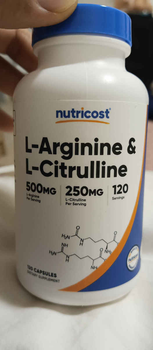 Nutricost L-Arginine & L-Citrulline Complex 120 Capsules