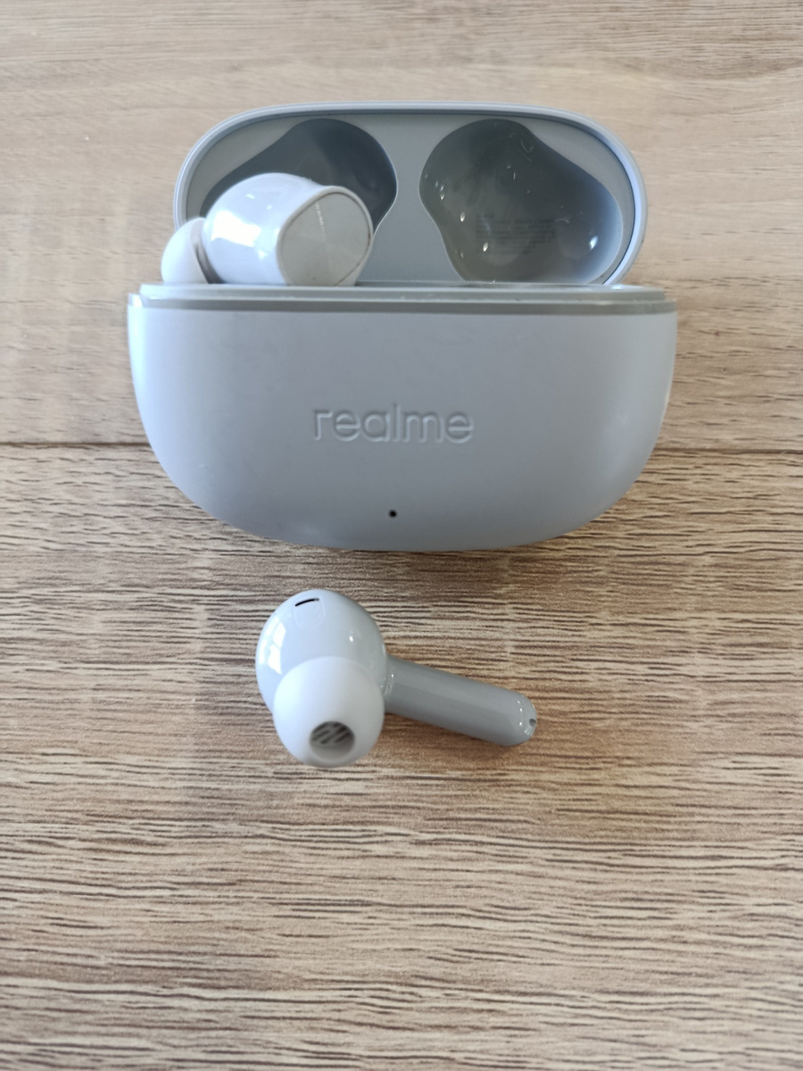 Realme Buds T200 Lite Bluetooth Handsfree Ακουστικά με Αντοχή στον Ιδρώτα και Θήκη Φόρτισης Μωβ