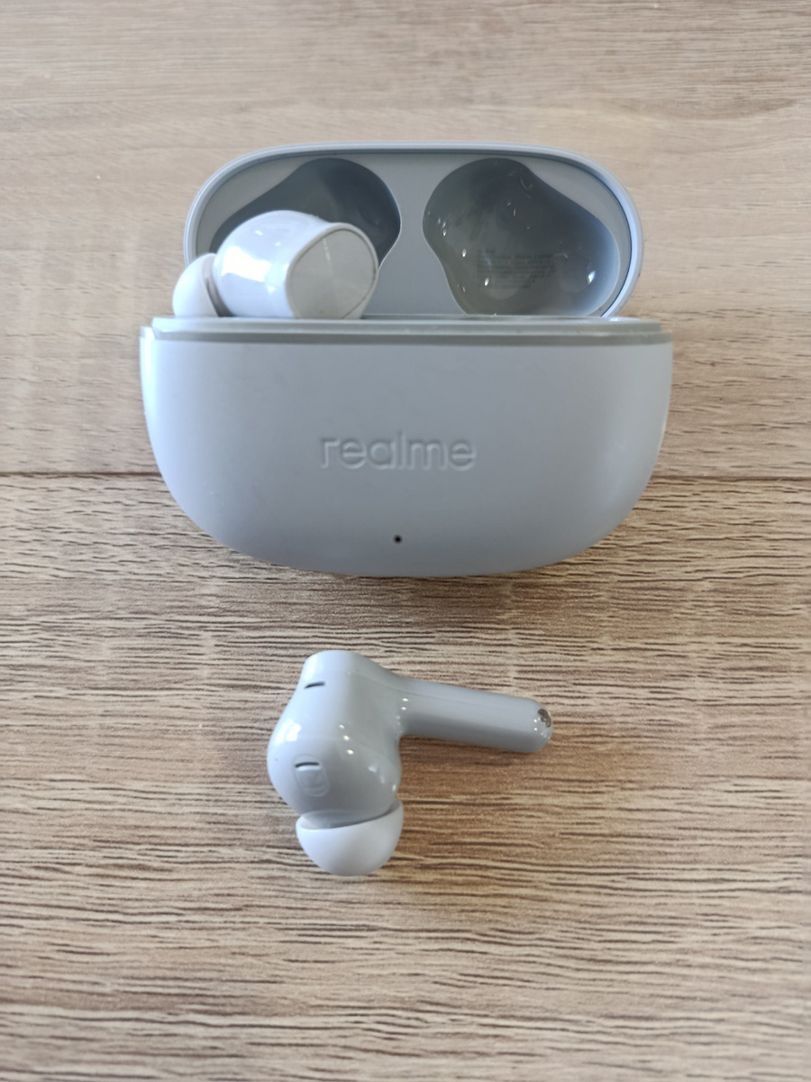 Realme Buds T200 Lite Bluetooth Handsfree Ακουστικά με Αντοχή στον Ιδρώτα και Θήκη Φόρτισης Μωβ