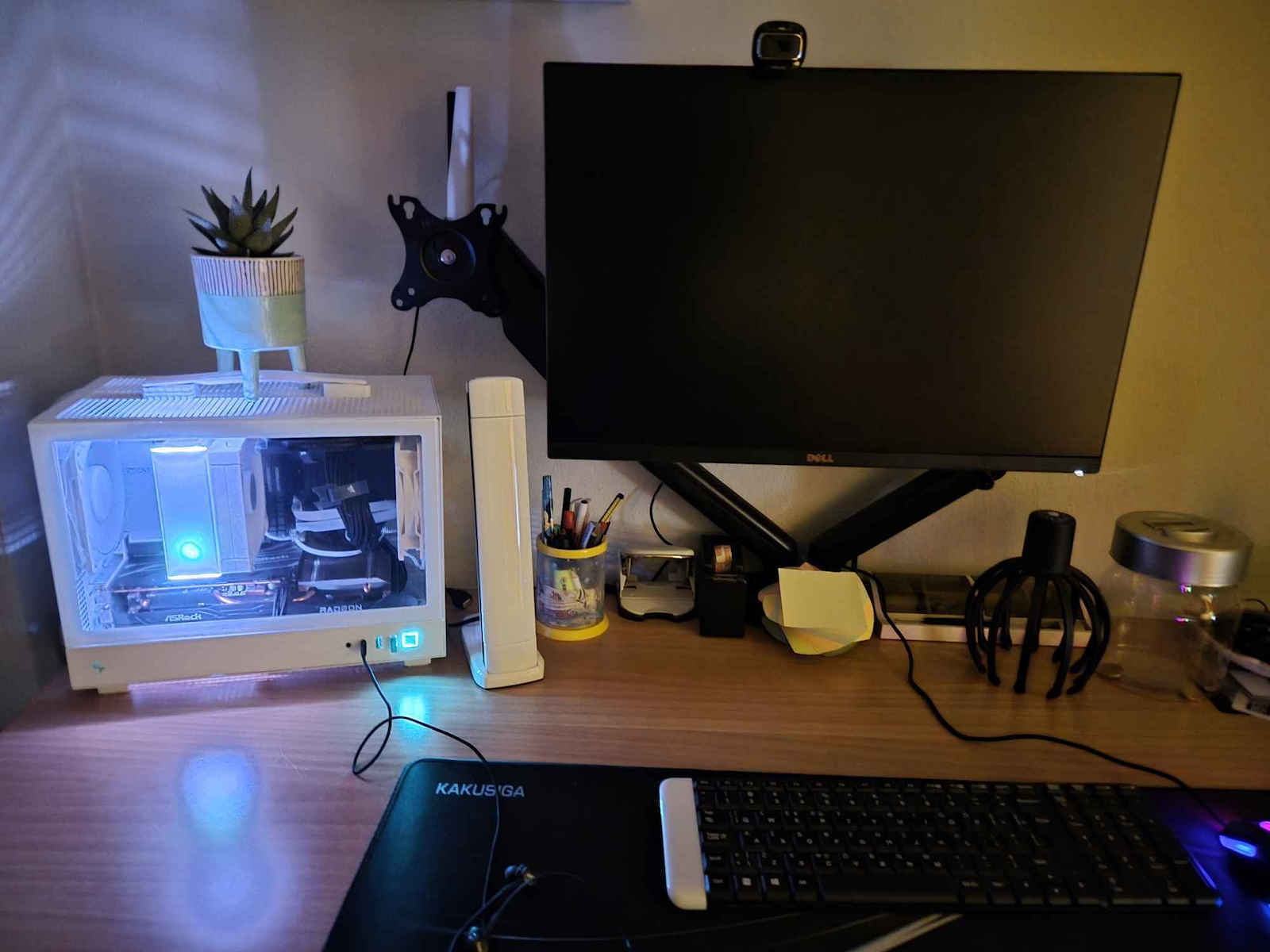 Deepcool CH160 v2 Gaming Mini Tower Computer Case with Side Window White