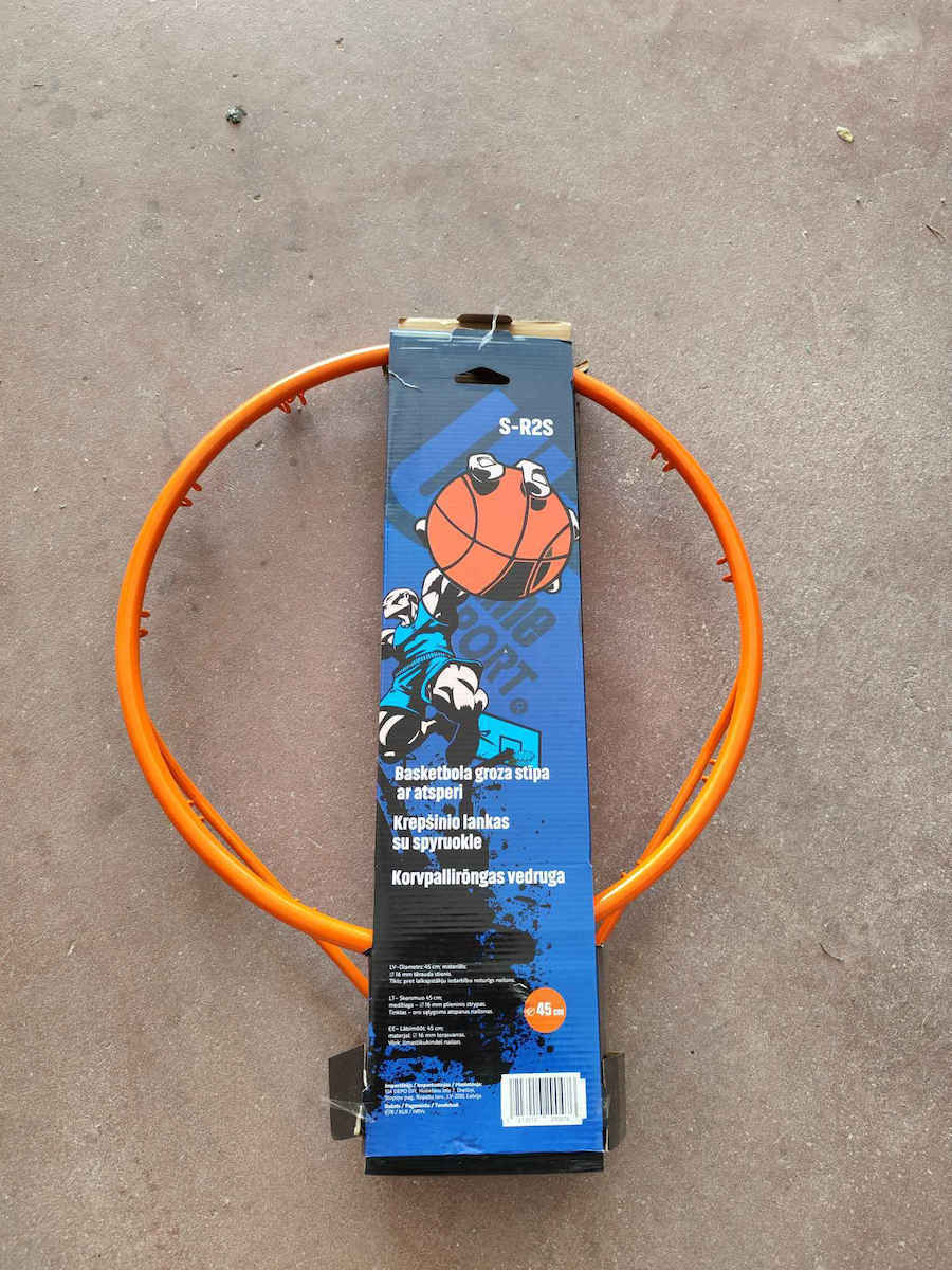 Life Sport SB-R2S/R3S Μ-102 Basket Ring with Springs