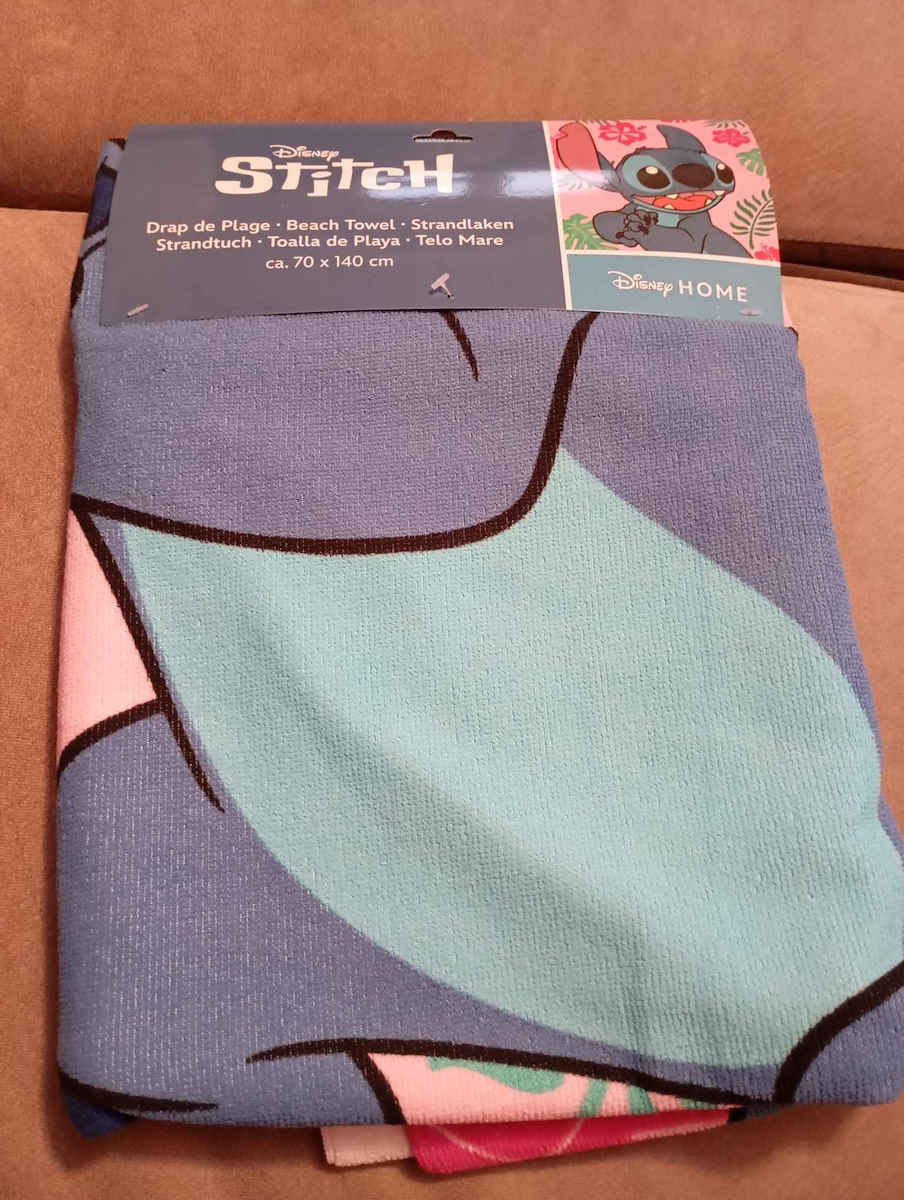 Disney Stitch Flower Pink Beach Towel 70x140cm