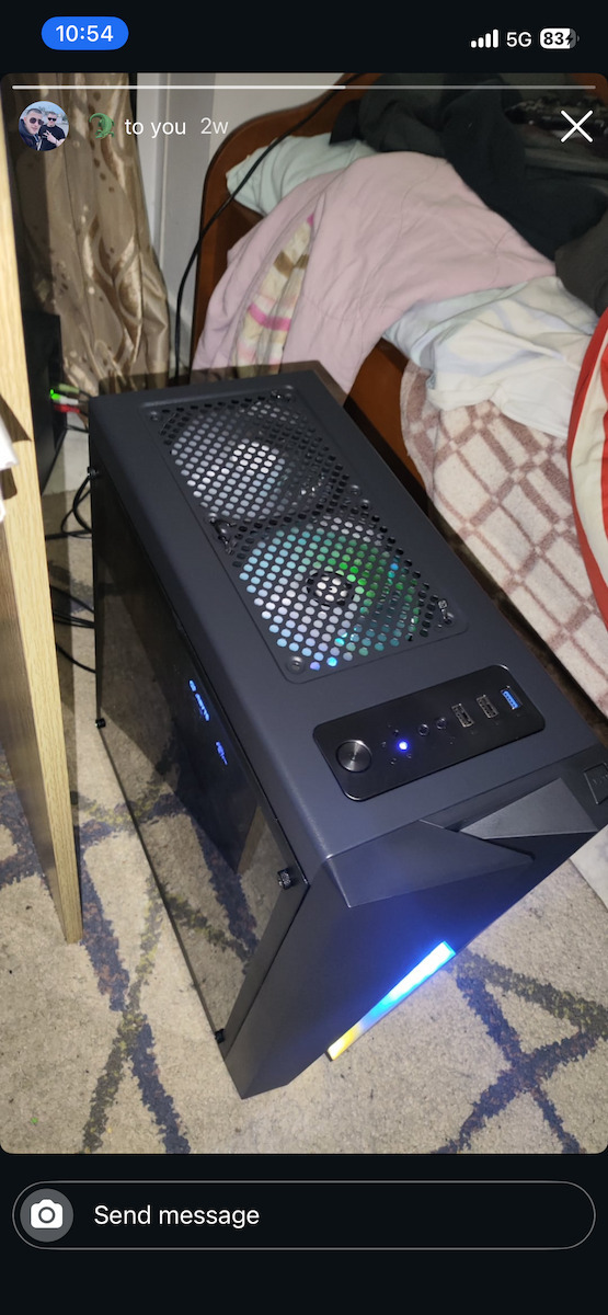 Aerocool Bolt Gaming Midi Tower Κουτί Υπολογιστή με Πλαϊνό Παράθυρο και RGB Φωτισμό Μαύρο
