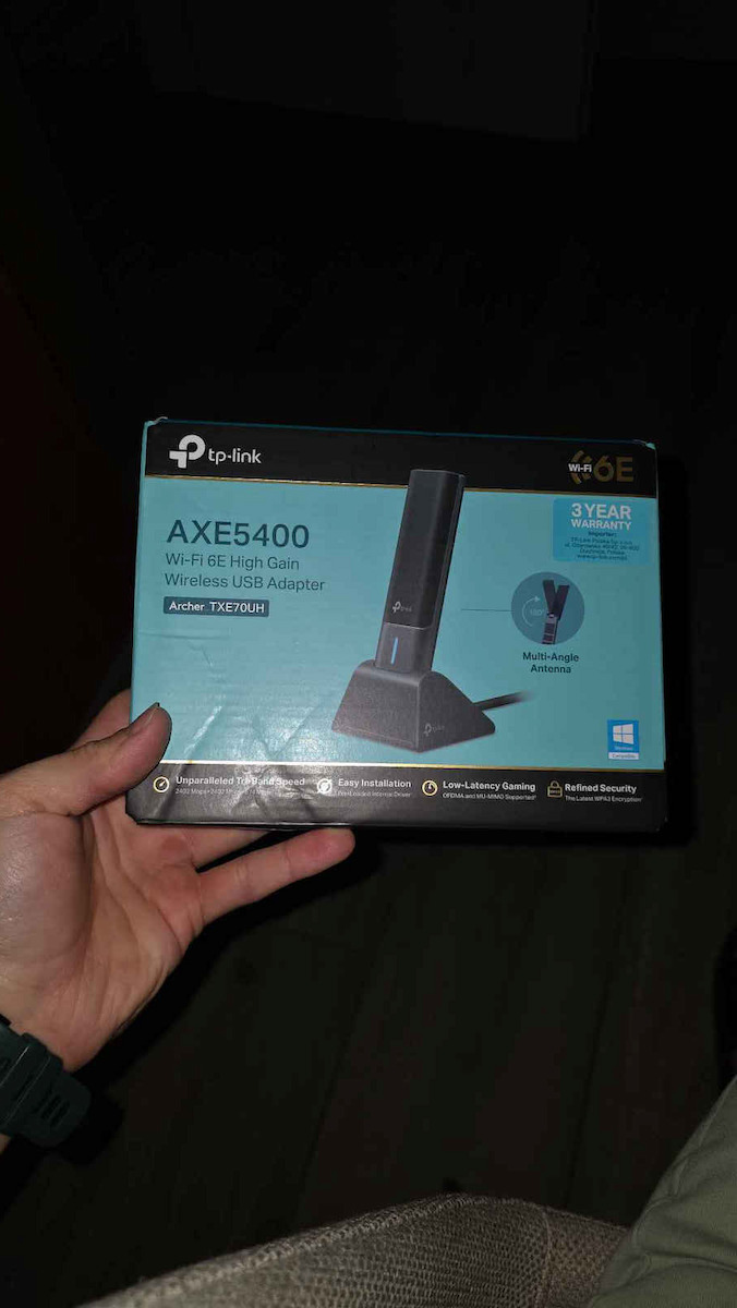 TP-LINK Archer Txe70uh Αντάπτορας Δικτύου USB με Ασύρματη Σύνδεση Wi-Fi (v1)
