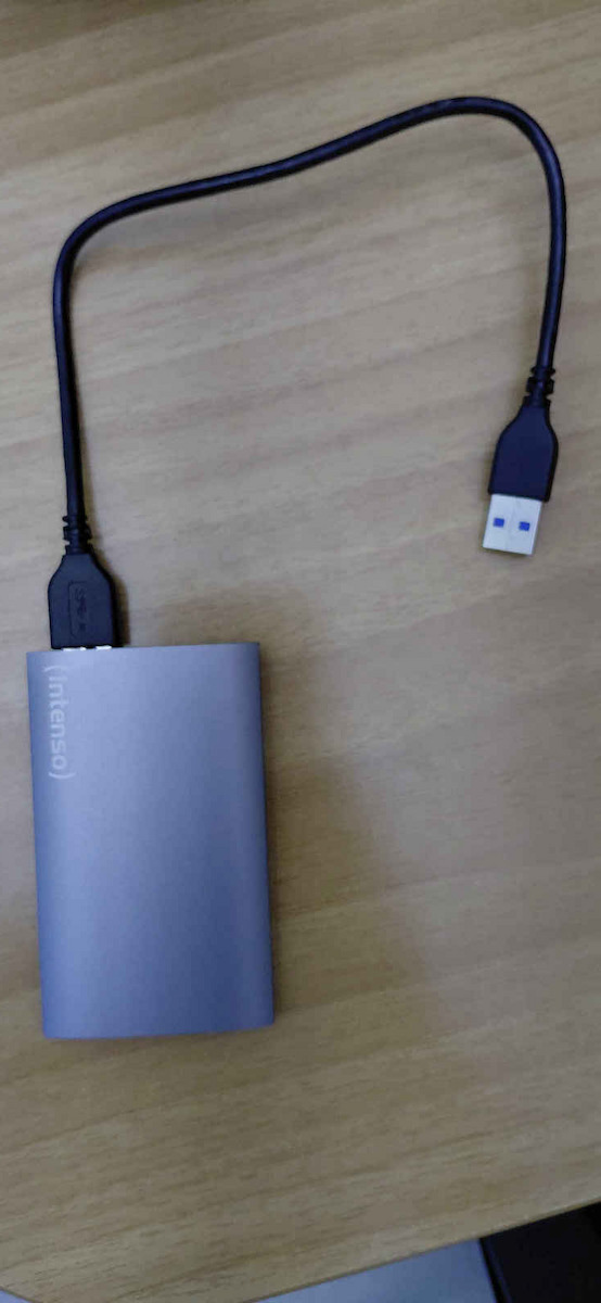 Intenso Premium Edition USB 3.2 External 1.8" SSD 500GB Charcoal