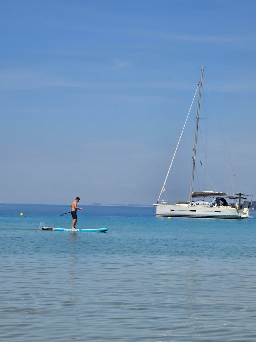ForAll Inflatable SUP Board with Length 3.5m Gray