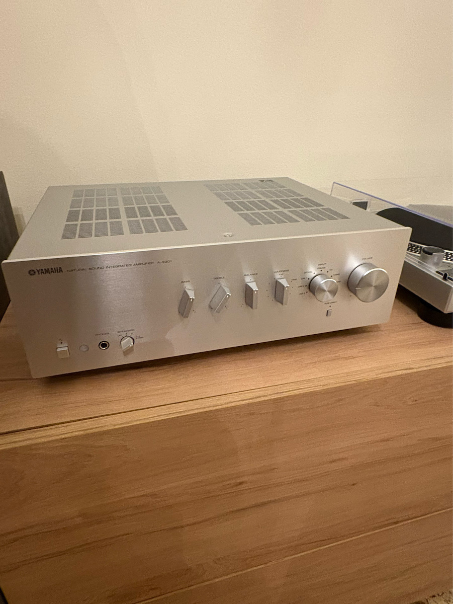 Yamaha A-S301 Интегриран Hi-Fi усилвател Stereo 95W/4Ω 60W/8Ω S000.30902 Черен