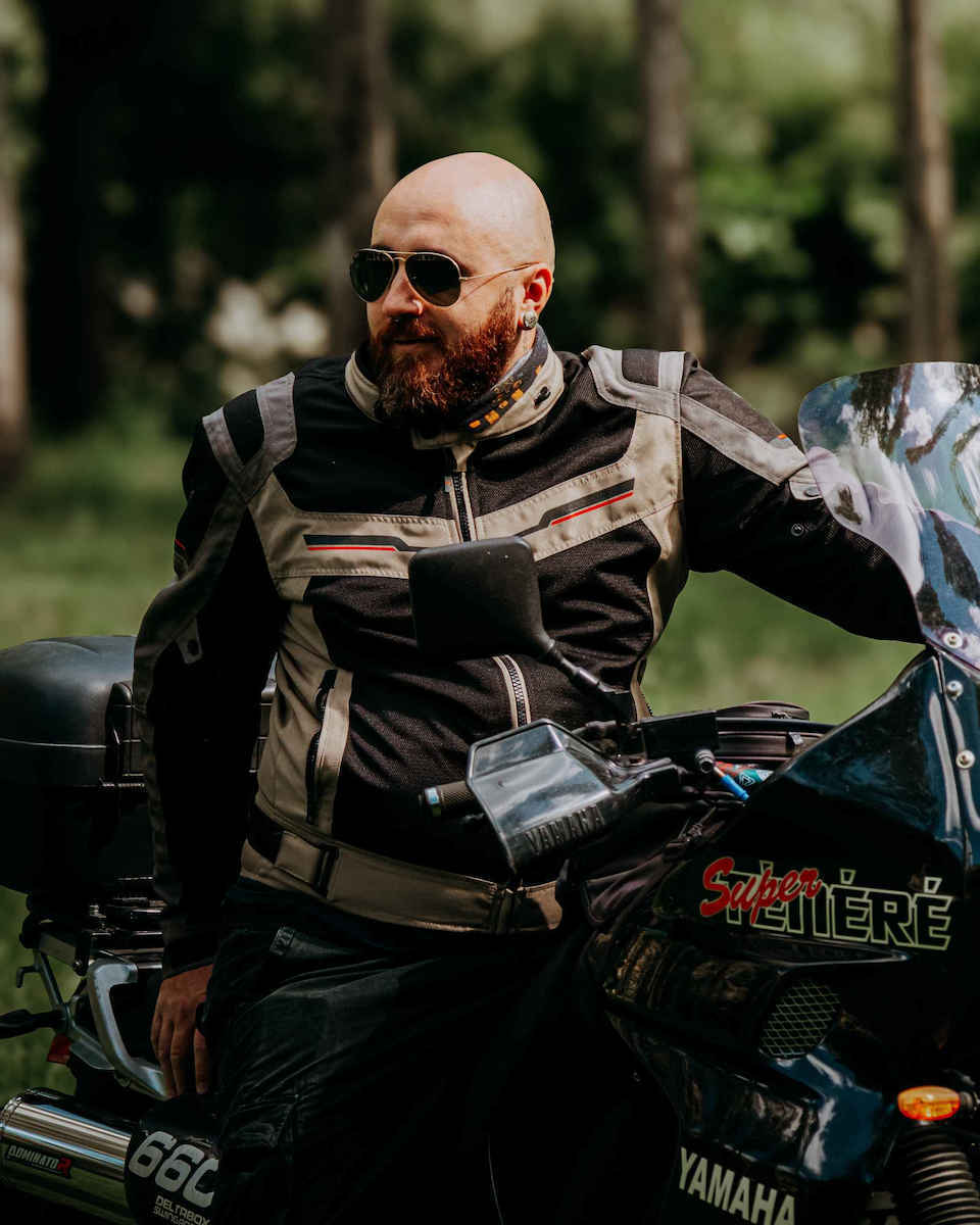 Nordcode Escape Summer Men's Motorcycle Jacket Cordura Black