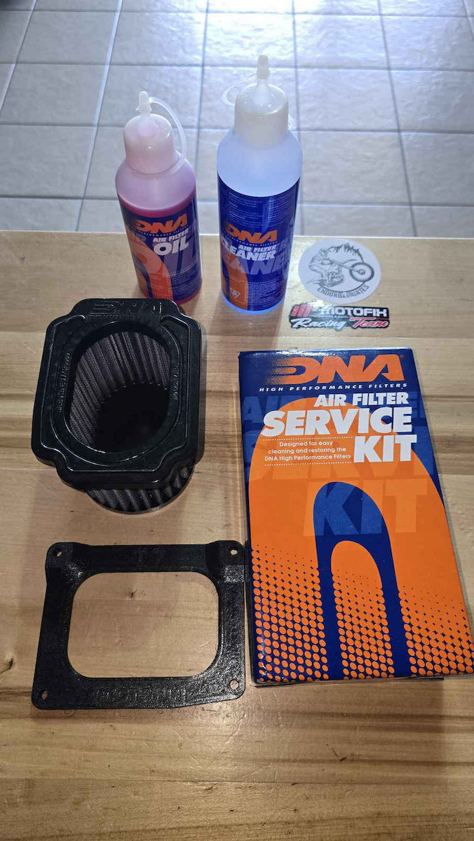 DNA Filters Kit de Service pentru Filtru de Aer Set de Curățare și Lubrifiere pentru Filtrul de Aer al Motocicletei