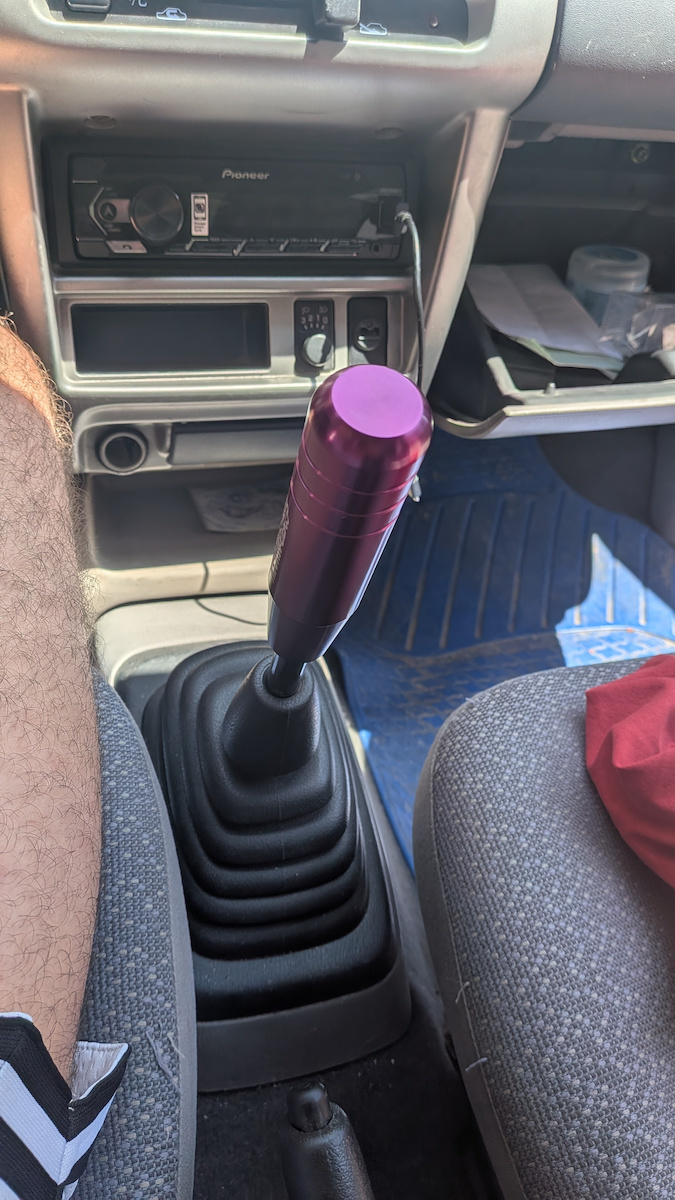 Shift Knob Universal Purple