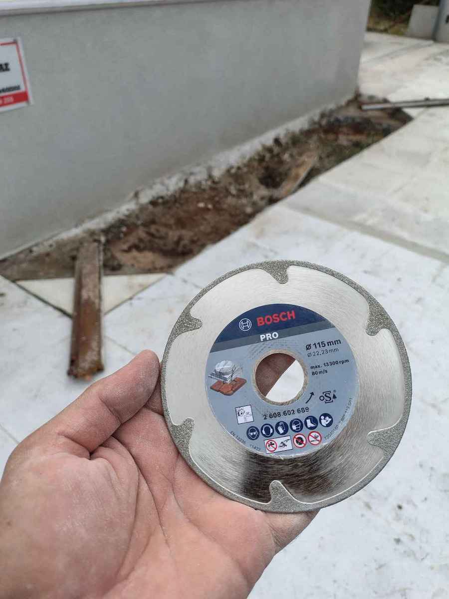 Bosch Δίσκος Κοπής Δομικών Υλικών 115mm