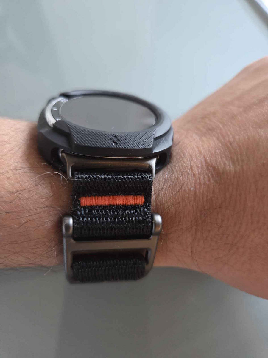 Spigen DuraPro Flex Strap Fabric Black (Galaxy Watch 8 / 8 Classic)