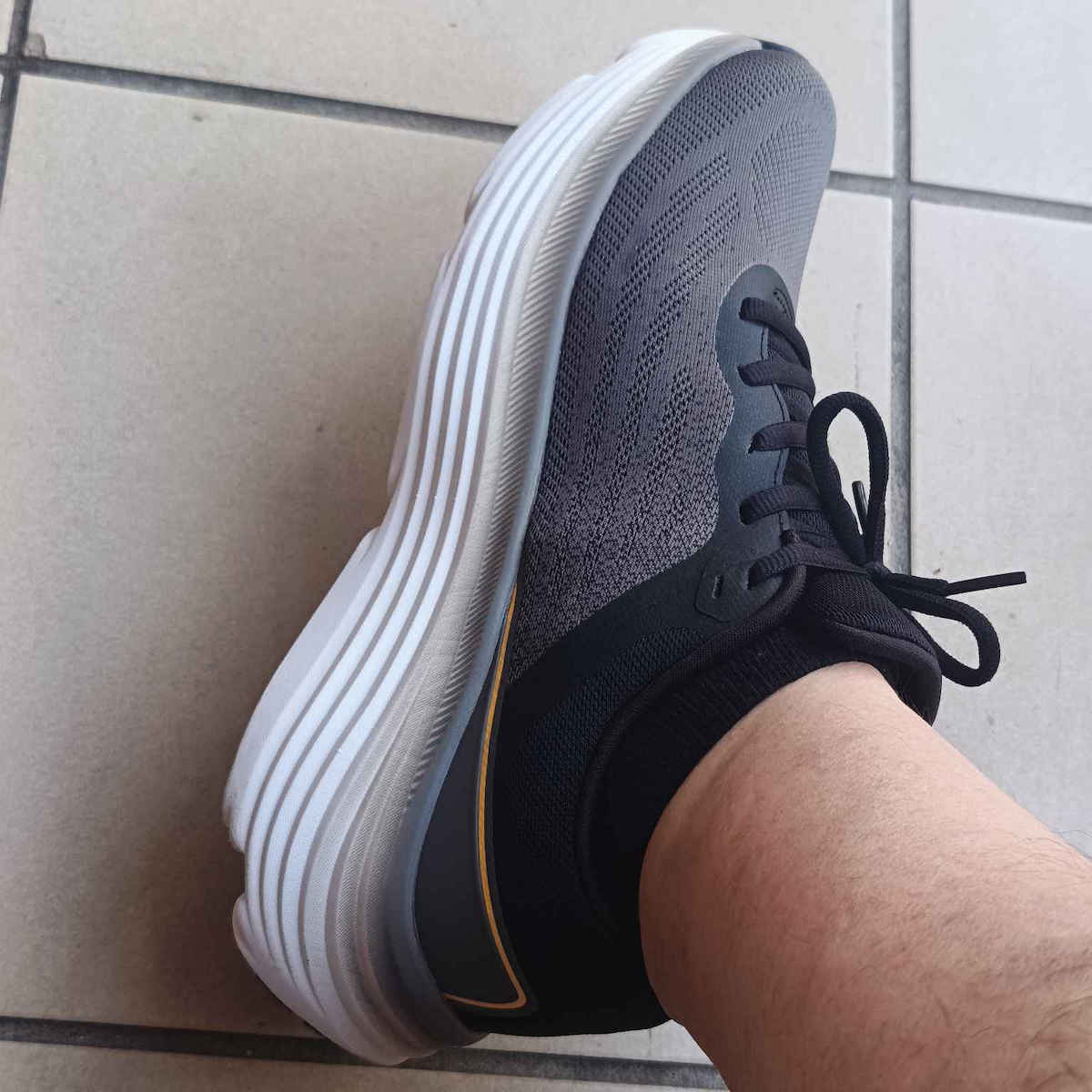 Cushioning Men's Sport Shoes Running Black